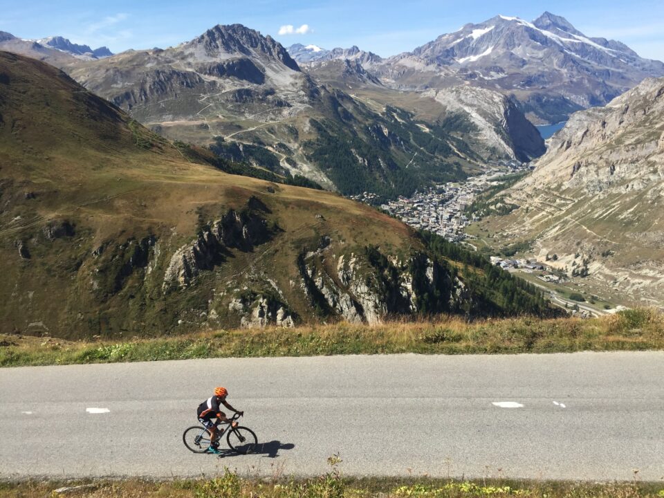 Cycling in the Piedmont Alps