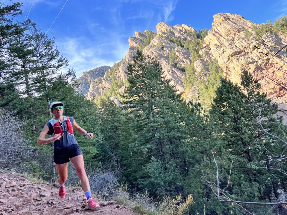 trail running in Boulder