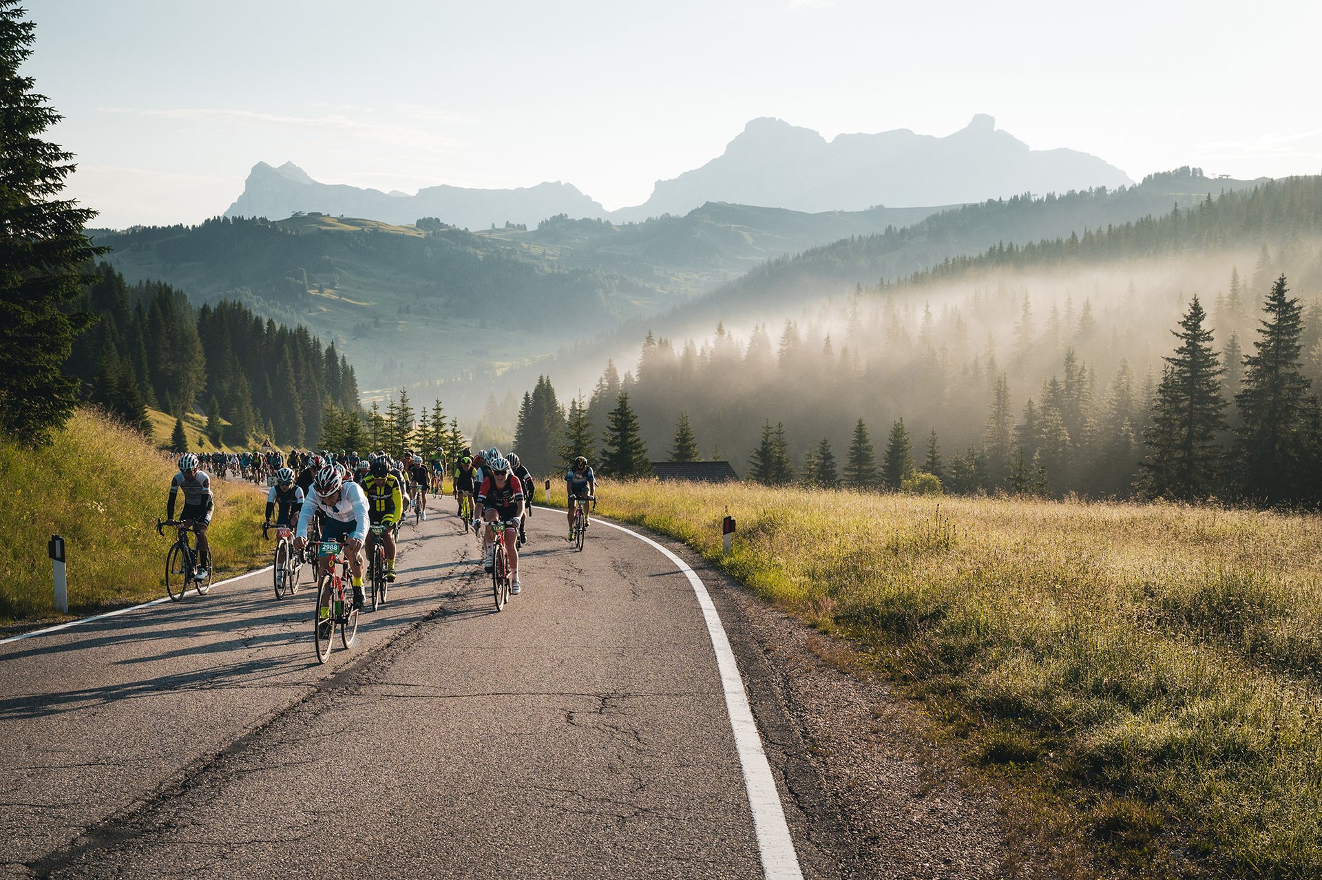 The Maratona dles Dolomiti is one of the most popular gran fondo cycling events in the world, featuring iconic climbs, stunning scenery, and exhilarating challenge. Starting in Corvara, Italy, the Maratona is an unforgettable experience for riders of all levels and rivals the Giro d'Italia in popularity. But if you want to experience the best the Dolomites have to offer without the crowds and the high prices of mid-summer, explore Alta Badia with Alter Exploration.